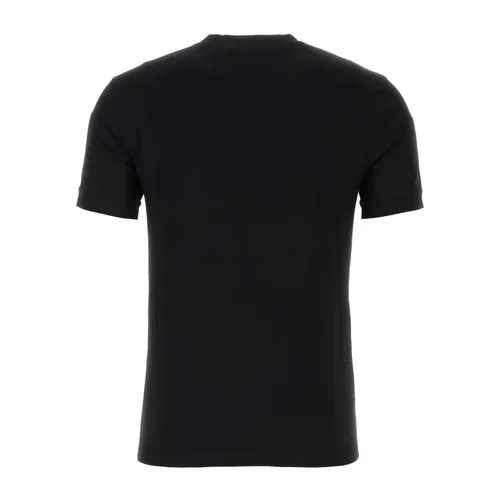 Stretch Viscose T-Shirt - Giorgio Armani - Modalova