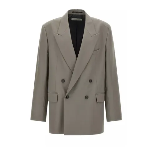 Stylish Bishop Jacket in Black - Dries Van Noten - Modalova