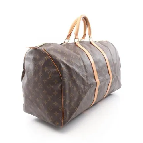 Pre-owned Keepall 55 Boston Bag - Louis Vuitton Vintage - Modalova