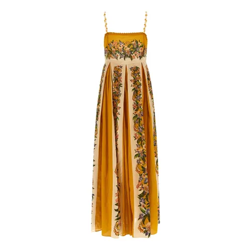 Sand Hilo Stripes Maxi Dress - Farm Rio - Modalova