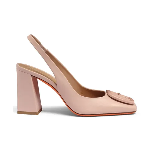 Elegant Slingback Pumps - Santoni - Modalova