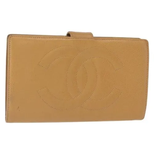 Pre-owned Leather Wallet - Chanel Vintage - Modalova