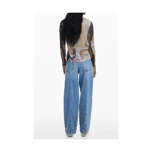 Eyre Long-Sleeved Patterned Shirt - Desigual - Modalova