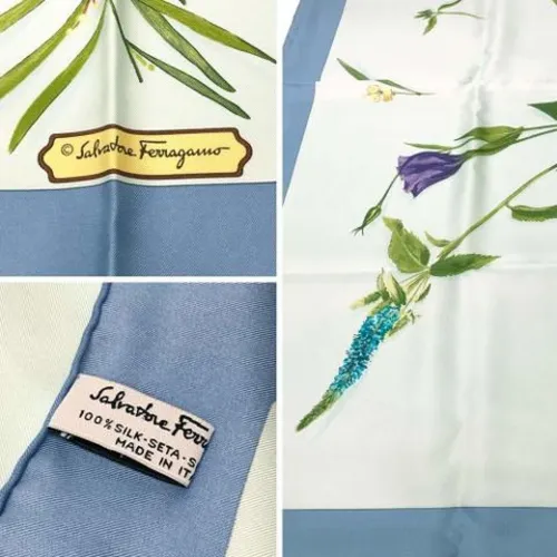 Pre-owned Silk Scarf - Salvatore Ferragamo Pre-owned - Modalova