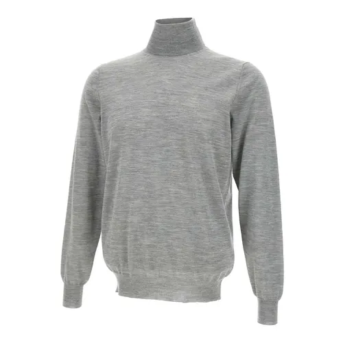 Superfine Wool 120's Turtleneck - Filippo De Laurentiis - Modalova