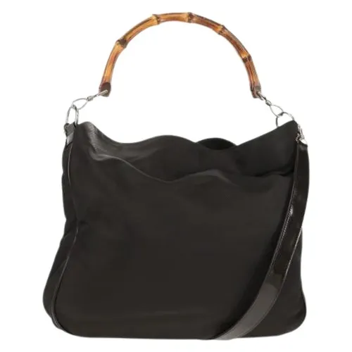 Pre-owned Nylon Handbag - Gucci Vintage - Modalova