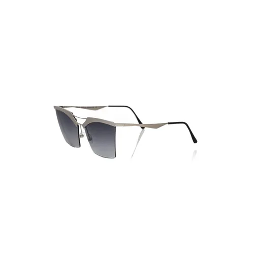 Gafas de Sol Clubmaster Plateadas - Frankie Morello - Modalova