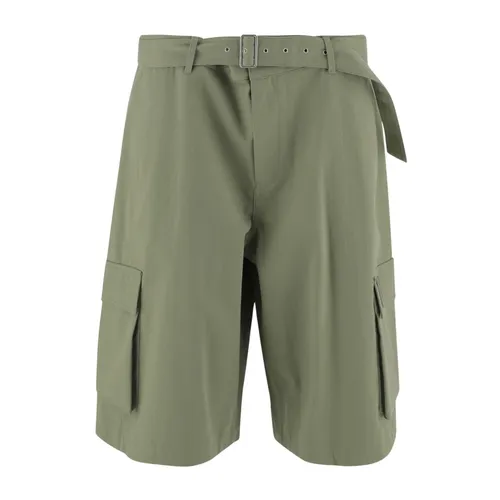 Cargo Bermuda Trousers - Maison Kitsuné - Modalova