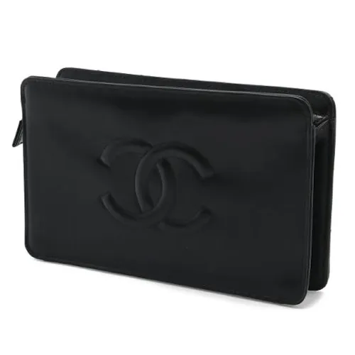Pre-owned Leather Clutch - Chanel Vintage - Modalova