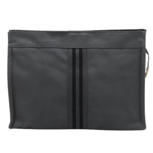 Pre-owned Canvas Clutch - Hermès Vintage - Modalova