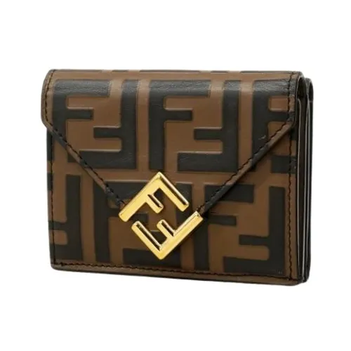 Billetera tríptica Pre-owned - Fendi Vintage - Modalova