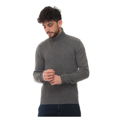 Slim Fit Wool Turtleneck Pullover - Gran Sasso - Modalova