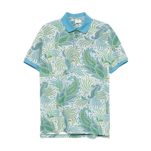 Etro - Tops > Polo Shirts - Blue - Etro - Modalova