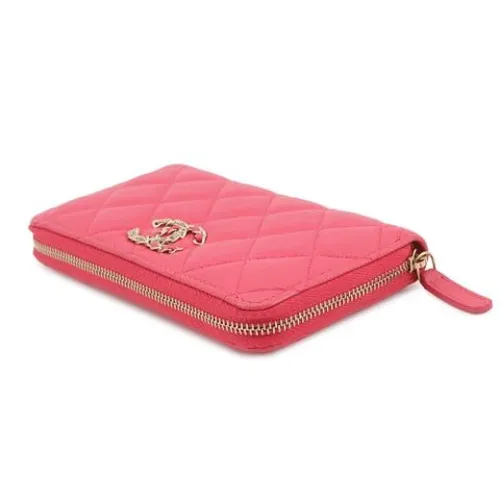 Pre-owned Leather Wallet - Chanel Vintage - Modalova