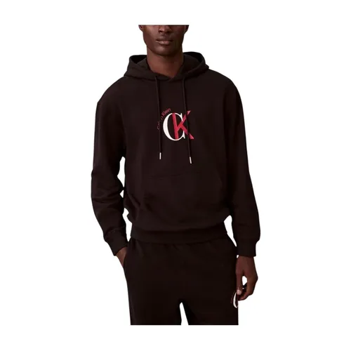 Terry Graph Hoodie - Calvin Klein - Modalova