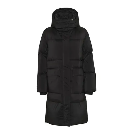 Black Winter Jacket with Down Fill - Part Two - Modalova