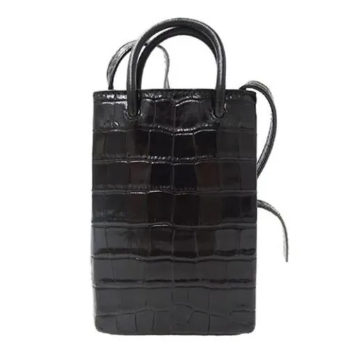 Pre-owned Leather Mini Bag - Balenciaga Vintage - Modalova