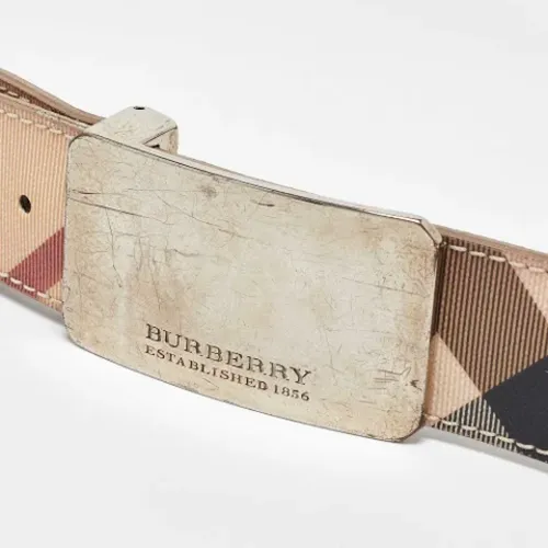 Pre-owned Canvas belts - Burberry Vintage - Modalova