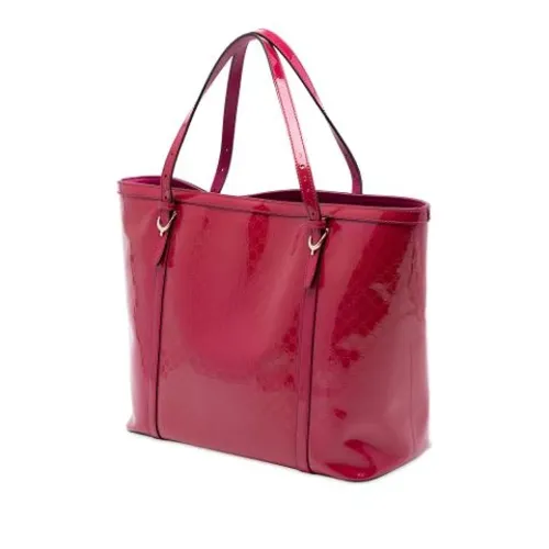 Pre-owned Leather Tote - Gucci Vintage - Modalova