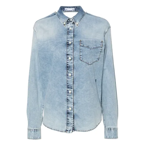 Denim Shirt with Elastan - Jacob Cohën - Modalova