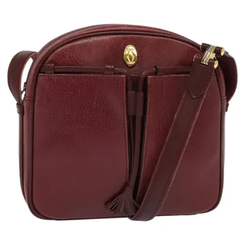 Pre-owned Leather shoulder-bags - Cartier Vintage - Modalova