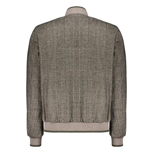 Wool Blend Bomber - Fedeli - Modalova