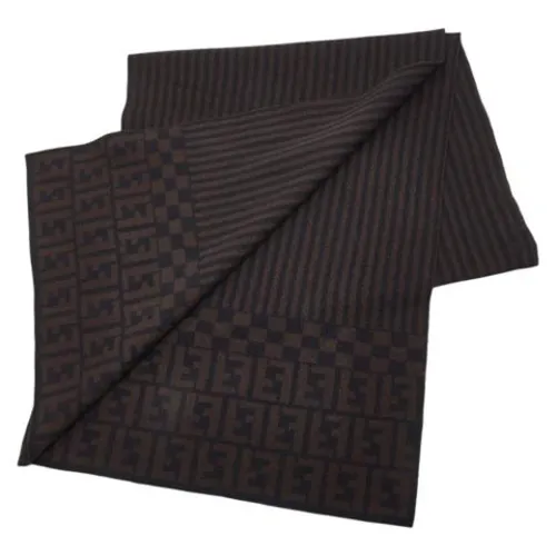 Pre-owned Wool Scarf - Fendi Vintage - Modalova