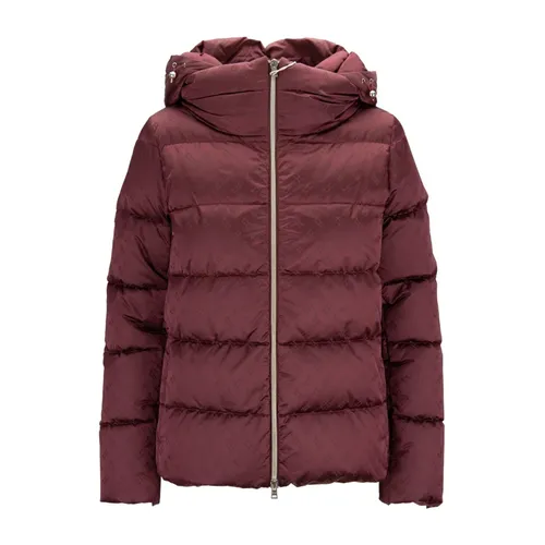 Hooded Down Jacket - Herno - Modalova