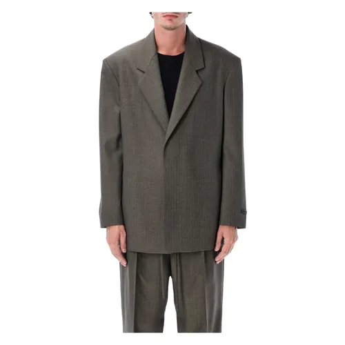 Heather Chevron Wool Blazer - Fear Of God - Modalova