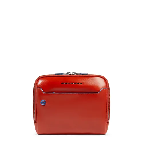 Bolso Bandolera Horizontal de Cuero - Piquadro - Modalova