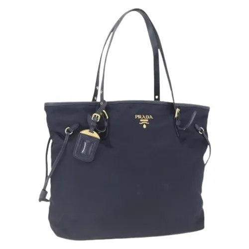 Bolso Tote de Nylon Pre-owned - Prada Vintage - Modalova
