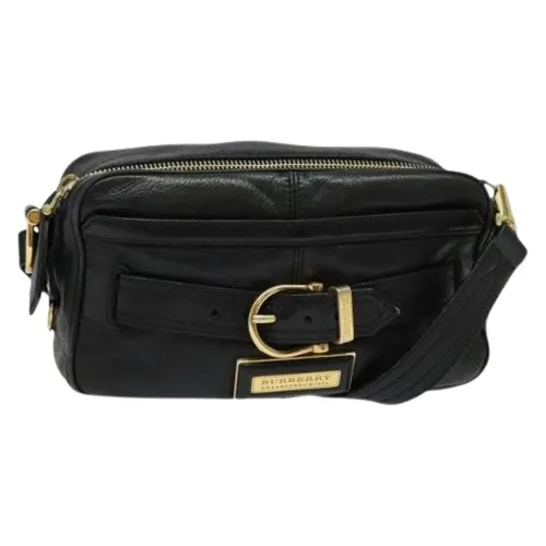 Pre-owned Leather shoulder-bags - Burberry Vintage - Modalova