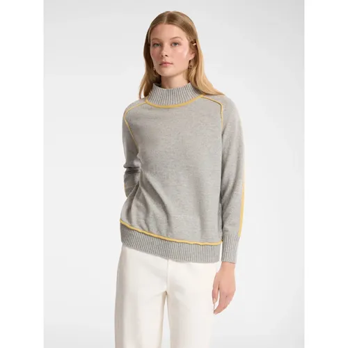 Wool jumper with contrasting edges - Elena Mirò - Modalova