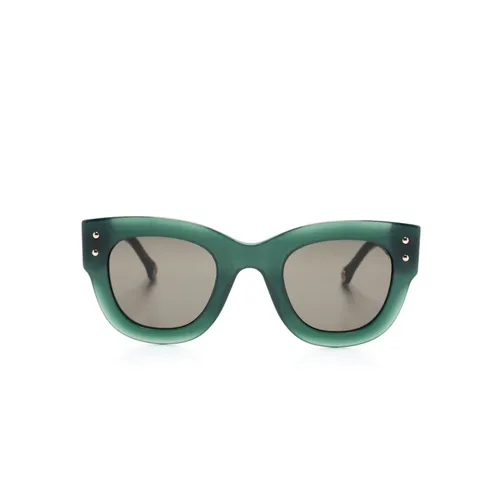 Green Sunglasses - Carolina Herrera - Modalova