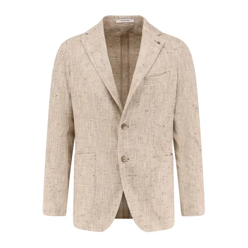 Blazer in Cotone, Seta e Canapa - Tagliatore - Modalova