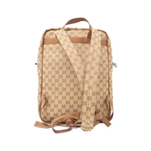 Pre-owned Vintage GG Canvas Backpack - Gucci Vintage - Modalova