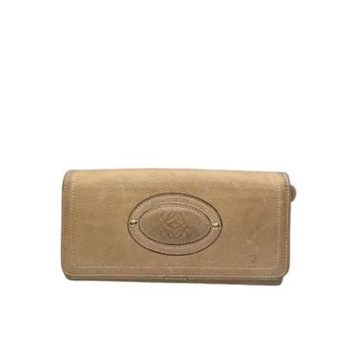 Pre-owned Leather Wallet - Loewe Pre-owned - Modalova