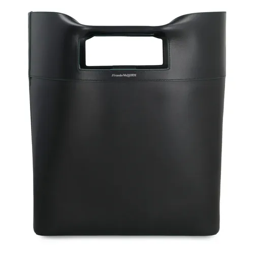 Square Bow Leather Bag - Alexander McQueen - Modalova