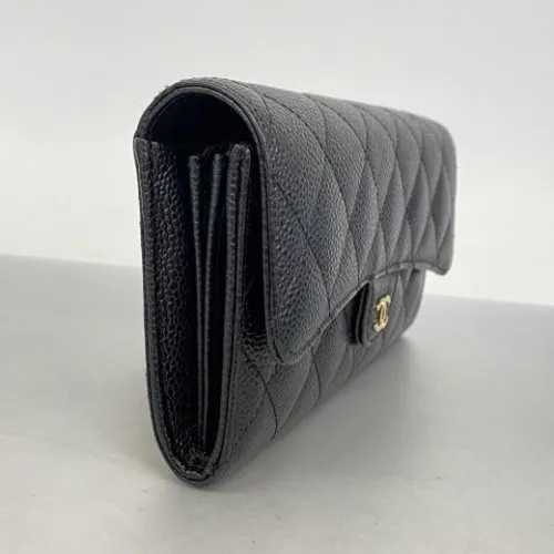 Pre-owned Long wallet (bi-fold) - Chanel Vintage - Modalova
