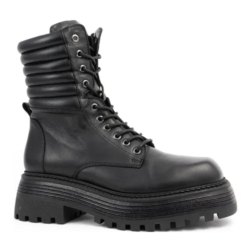Casual Black Ankle Boots - Sergio Moretti - Modalova