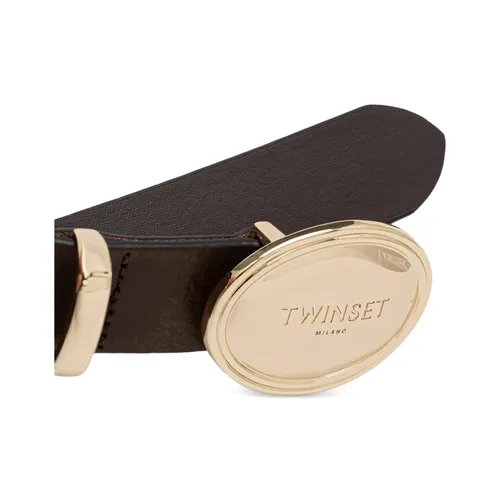 Oval Buckle Belt - Twinset - Modalova
