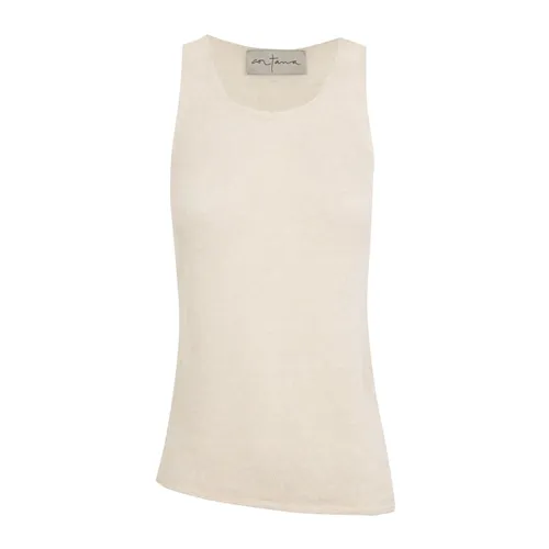 Ivory Hemp Top - Cortana - Modalova