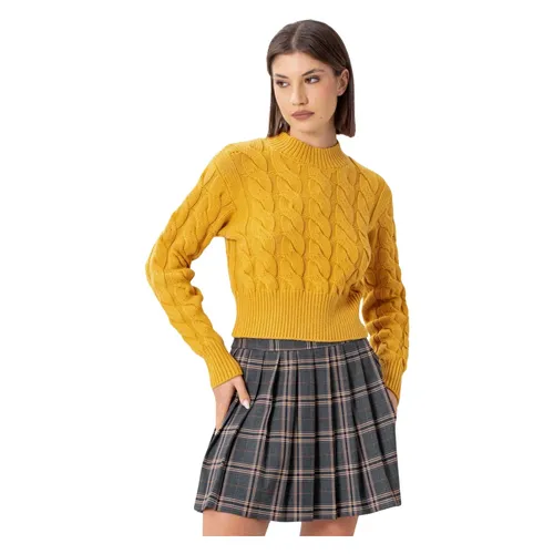 Twisted Ribbed Effect Sweater - Kocca - Modalova