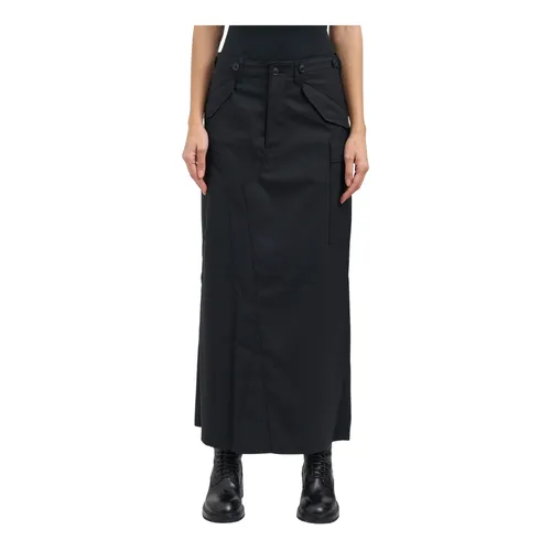 Gonna Cargo in Lana - Junya Watanabe - Modalova