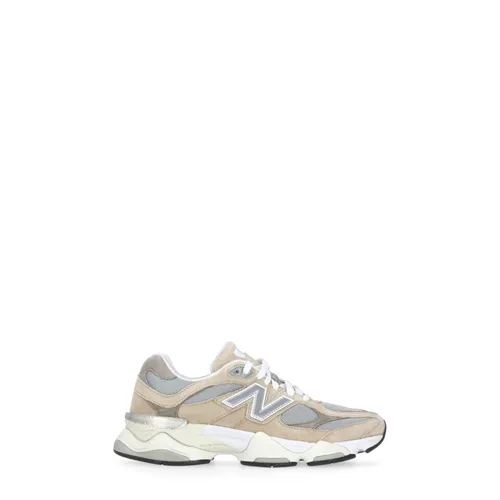 Beige Suede Sneakers with Logo Detail - New Balance - Modalova