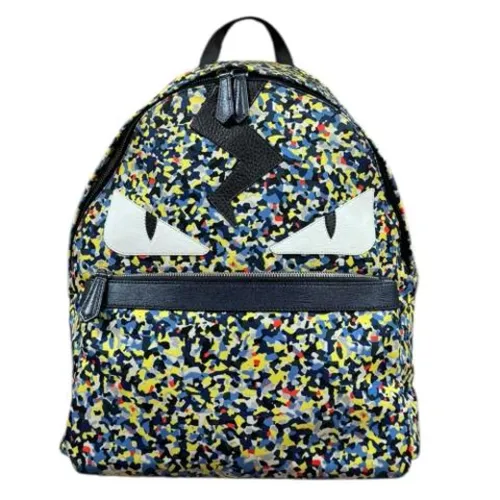 Pre-owned Nylon Backpack - Fendi Vintage - Modalova