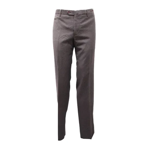 Wool Trousers Slim Fit Colored Buttons - Pt01 - Modalova