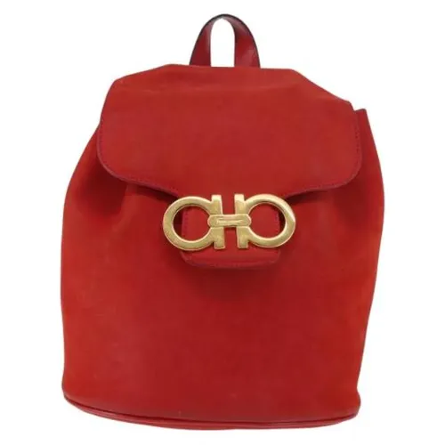 Pre-owned Suede Backpack - Salvatore Ferragamo Pre-owned - Modalova