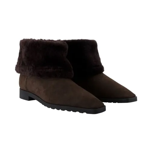 Fold-down Shearling Boots - TotêMe - Modalova