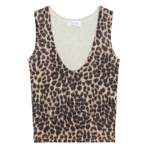 Sleeveless Top Goldy Sand Black - Blumarine - Modalova